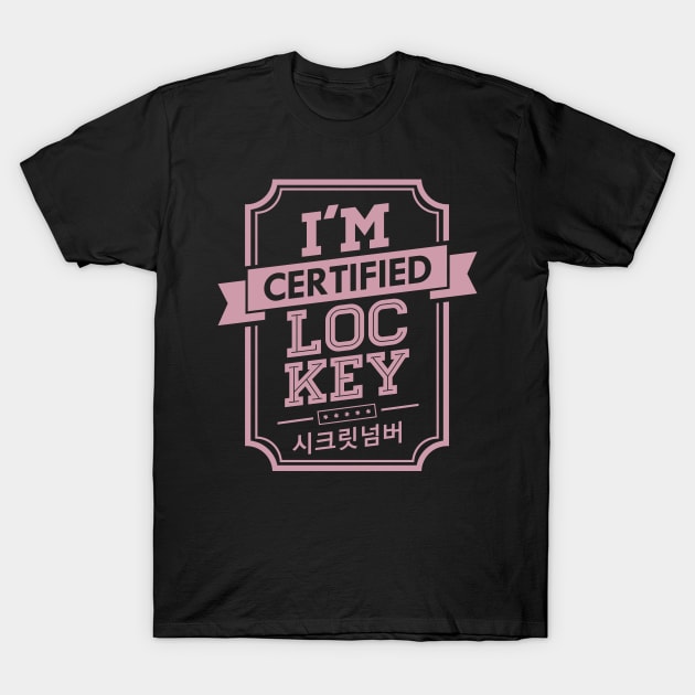 Certified SECRET NUMBER LOCKEY T-Shirt by skeletonvenus